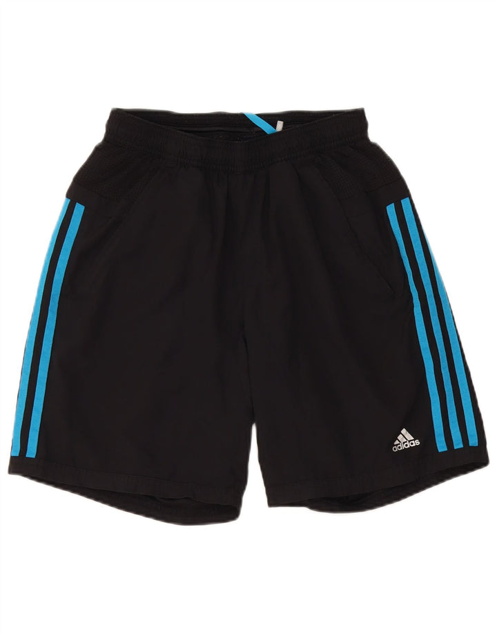 Pantaloncini sportivi ADIDAS Climacool da uomo piccoli in poliestere nero