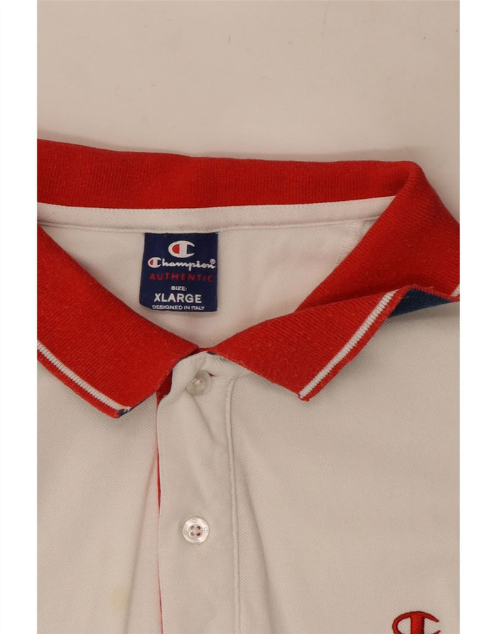 Polo da rugby da uomo Champion XL bianca