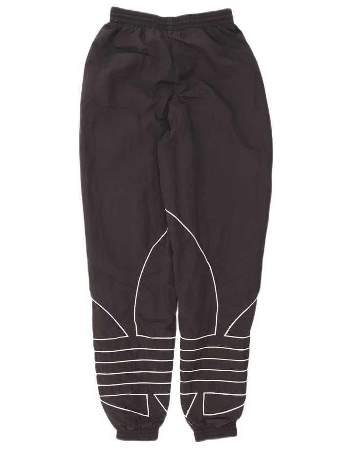 Adidas Pantaloni da tuta con grafica da donna Joggers UK 6 Small Poliestere nero