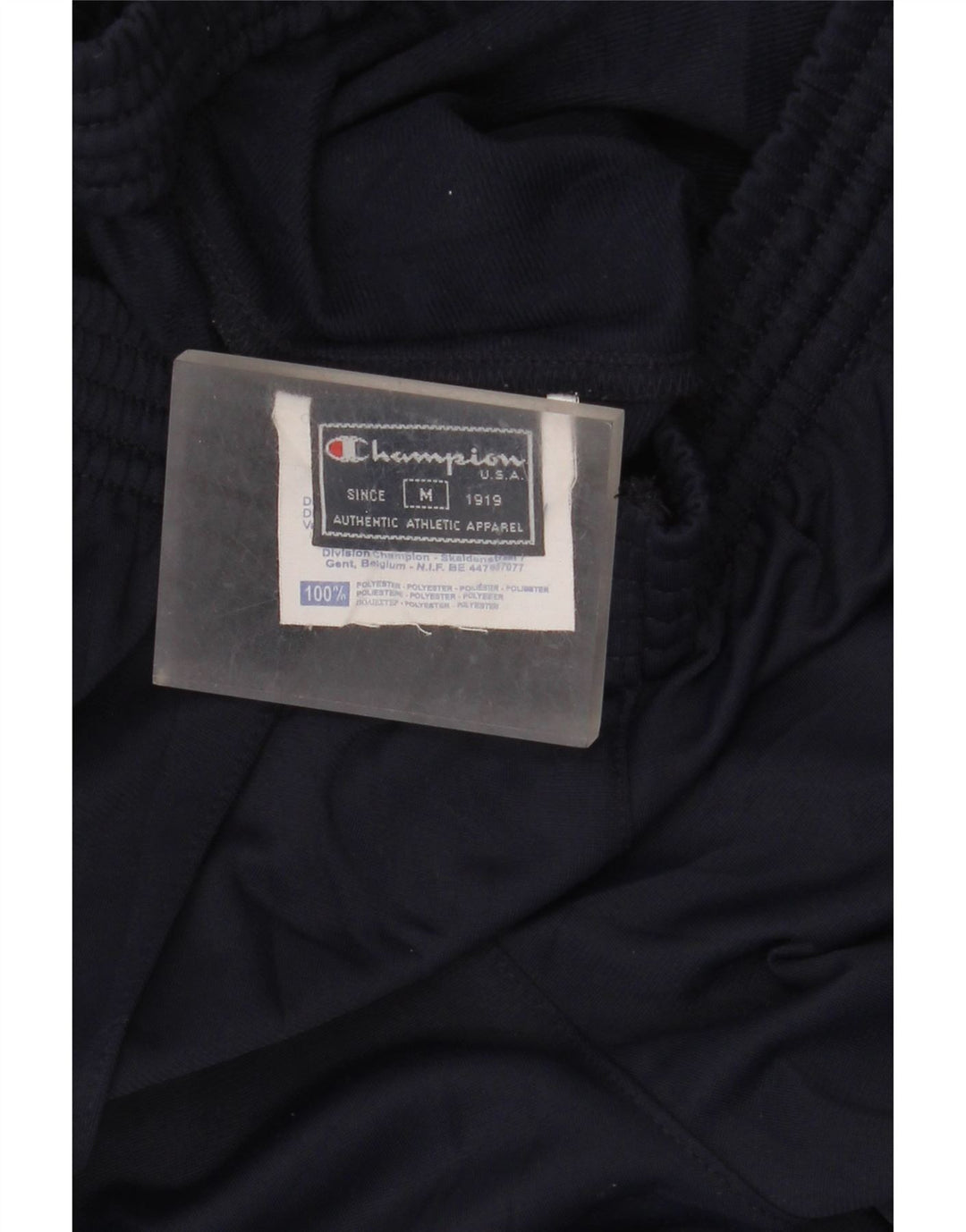 Pantaloni da tuta da uomo Champion poliestere medio blu navy