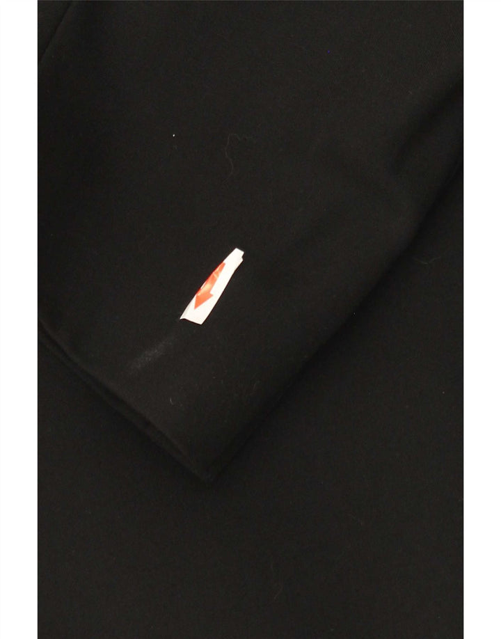 Giacca blazer doppiopetto vintage da uomo IT 50 grande in lana nera