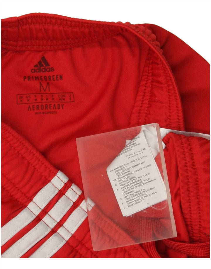 Pantaloncini sportivi Adidas Aeroready da uomo in poliestere rosso medio