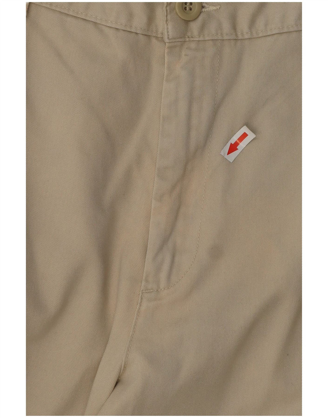 Pantaloni chino dritti da uomo Woolrich W36 L29 in cotone beige