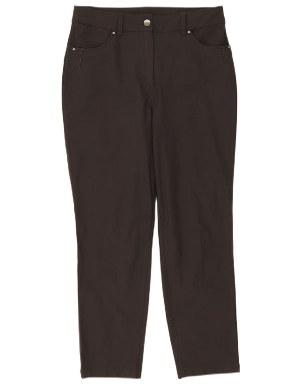 Pantaloni corti slim a vita alta da donna Lululemon US 8 Medium W30 L26 Grigio