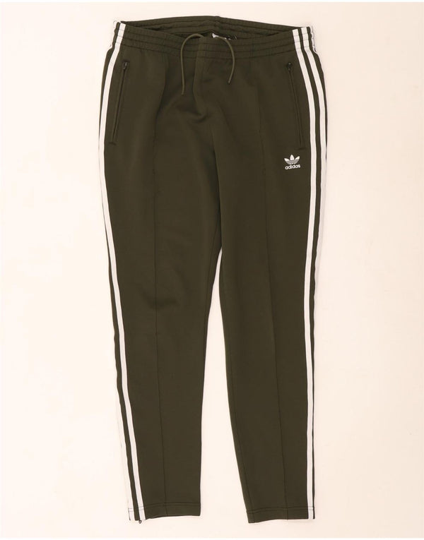 Pantaloni della tuta da donna Adidas UK 14 grandi verdi