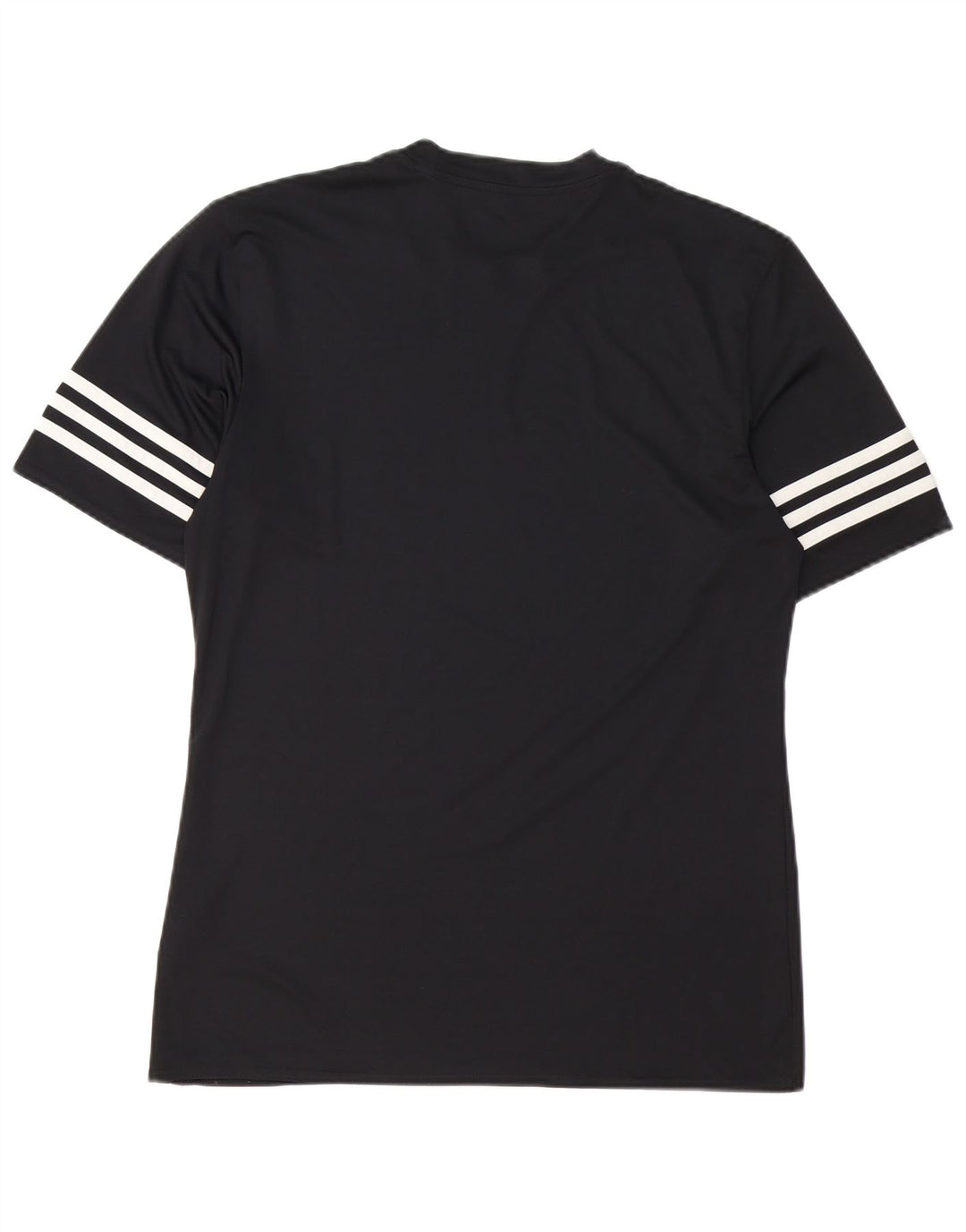 T-shirt Adidas Climalite da uomo, media, in poliestere nero