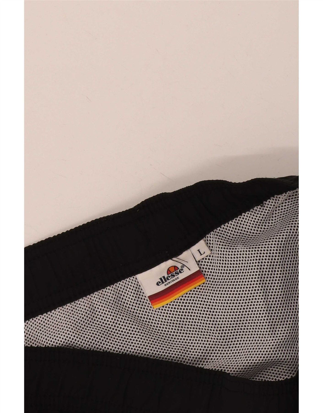 Pantaloncini sportivi da uomo Ellesse grandi color nero
