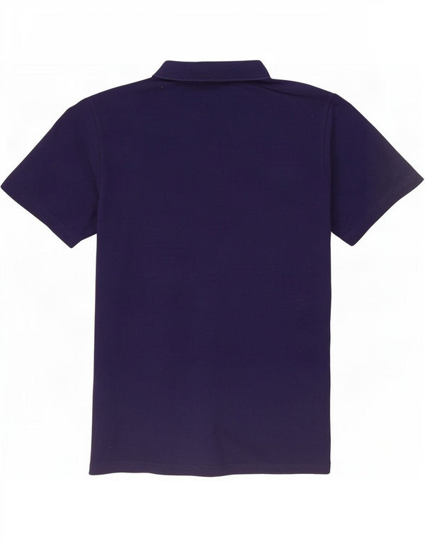 Polo Puma da uomo media in cotone blu navy