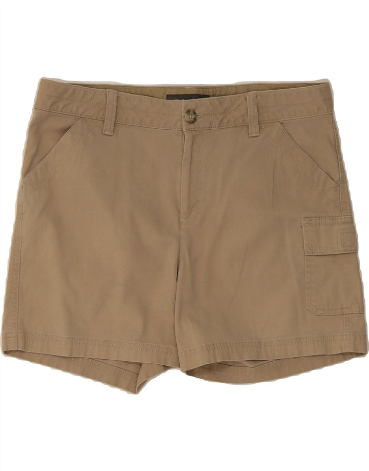 EDDIE BAUER Womens Cargo Shorts US 12 Large W34 Beige Cotton Vintage Eddie Bauer and Second-Hand Eddie Bauer from Messina Hembry 