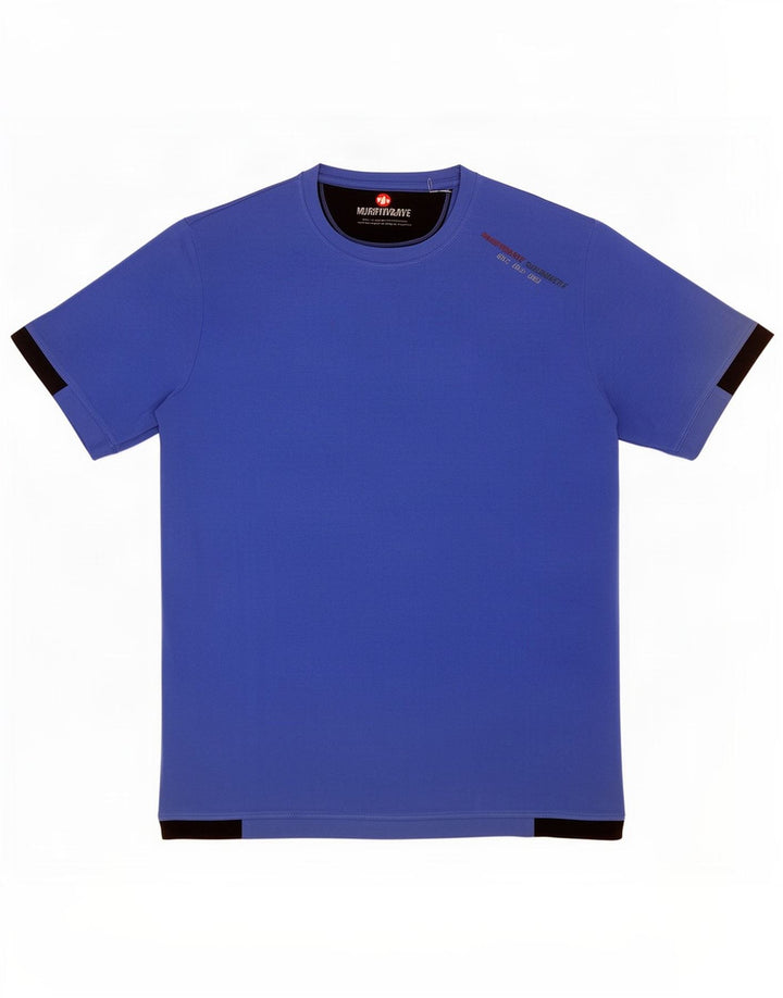 Maglietta grafica da uomo Murphy & Nye Top piccola blu
