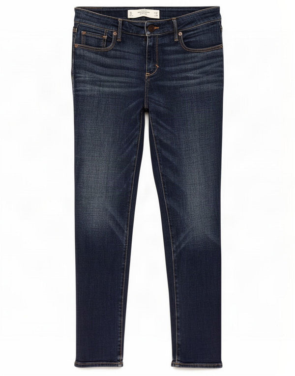 Abercrombie & Fitch Womens Skinny Jeans US 6 Medium W28 L29 Blue Cotton