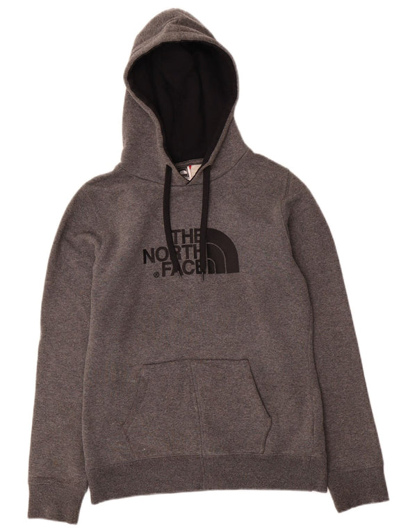 Felpa con cappuccio grafica da donna The North Face UK 10 Small Cotone chiazzato grigio