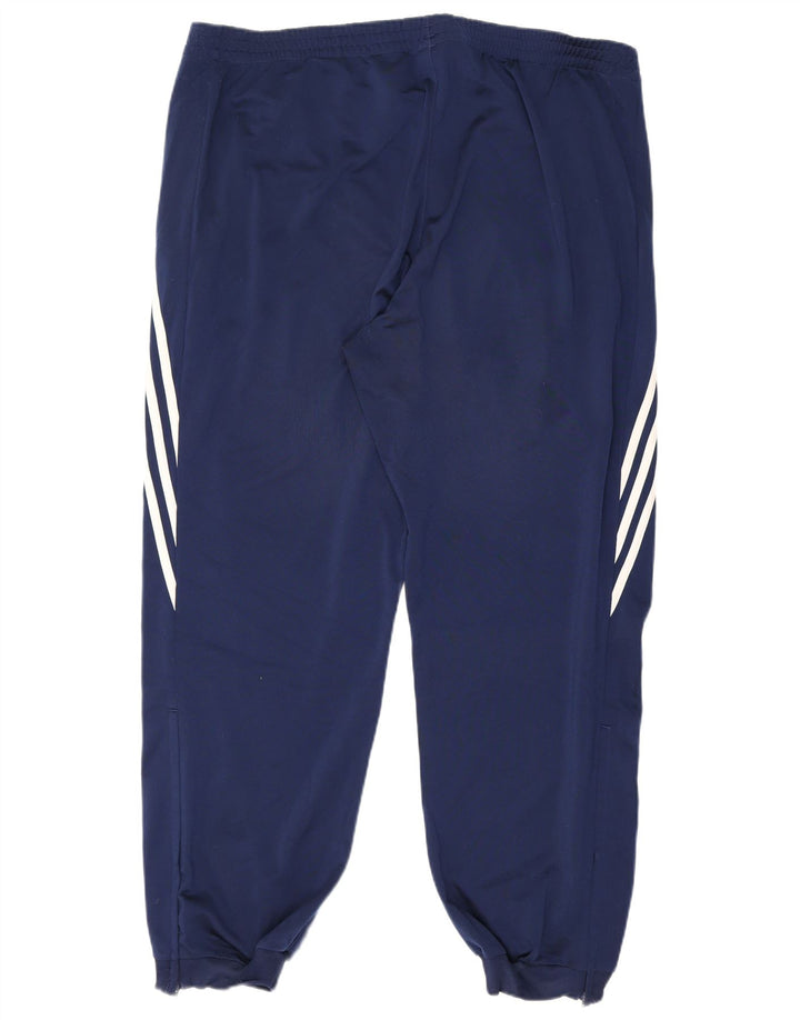 Pantaloni da tuta da uomo Adidas Joggers 2XL poliestere blu navy