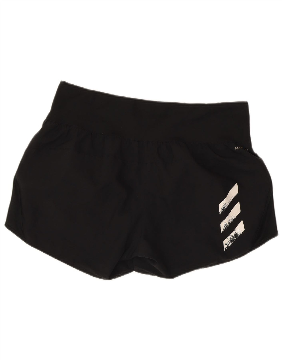 ADIDAS Womens Aeroready Sport Shorts UK 14 Medium  Black Polyester