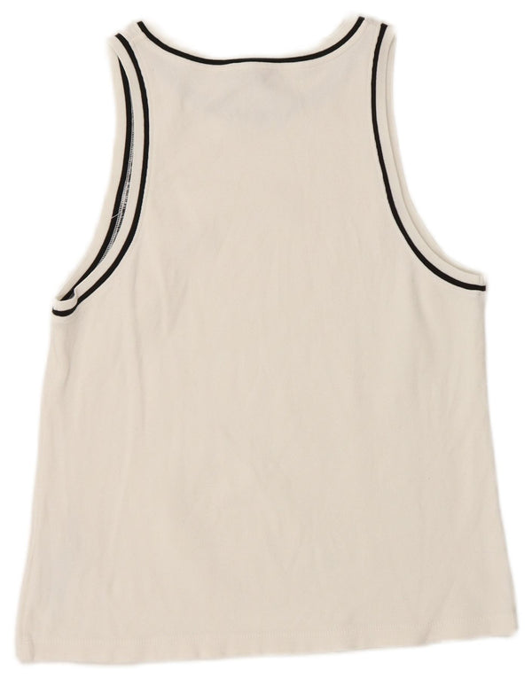 Canotta da donna Massimo Dutti UK 12 Viscosa bianca media