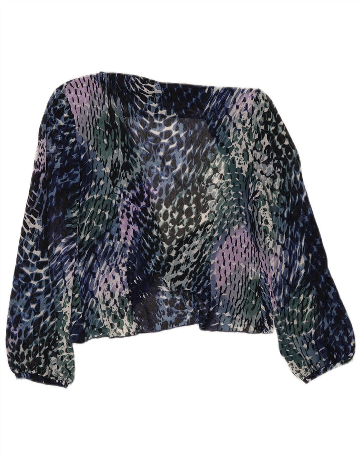 ROSANNA PELLEGRINI Camicetta da donna UK 14 media multicolore