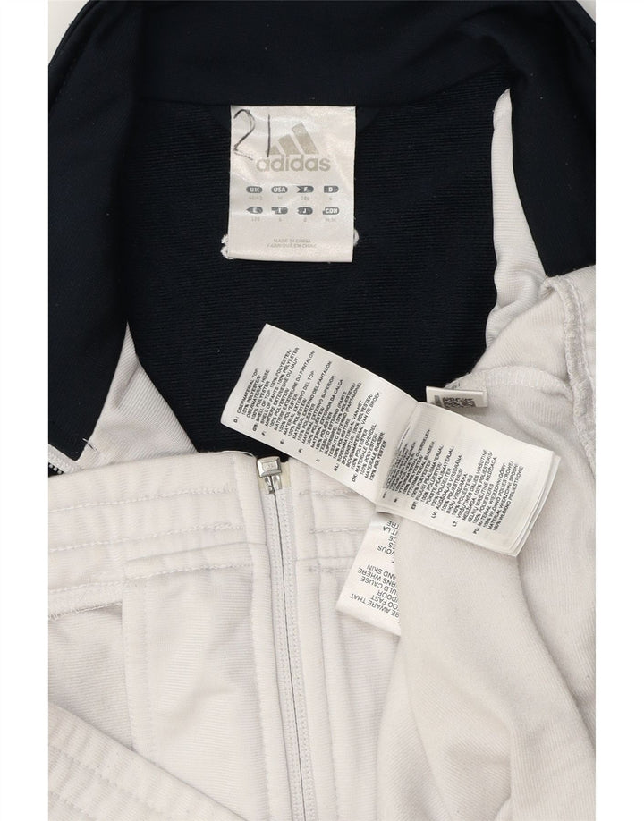 Giacca da tuta da uomo ADIDAS UK 40/42 Medium White Colourblock