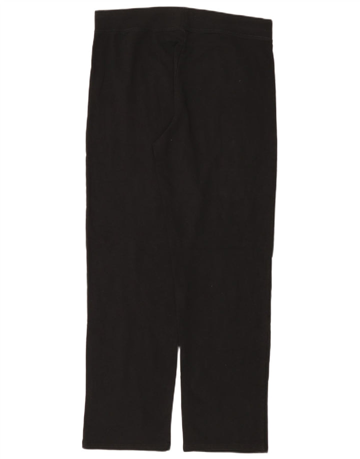 Pantaloni da tuta da donna Marks & Spencer UK 14 grandi cotone nero