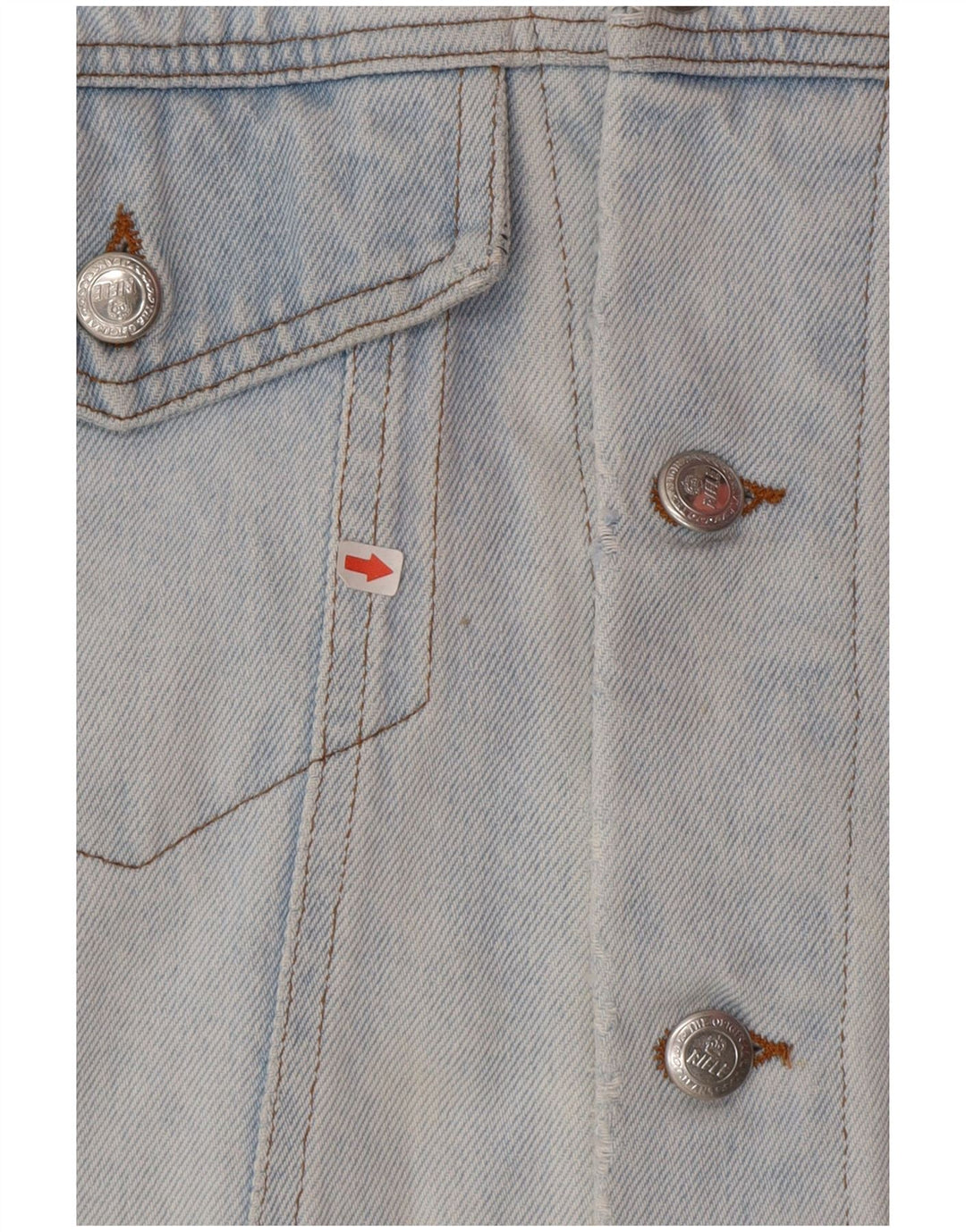 Giacca di jeans oversize da donna Rifle UK 18 XL Blu