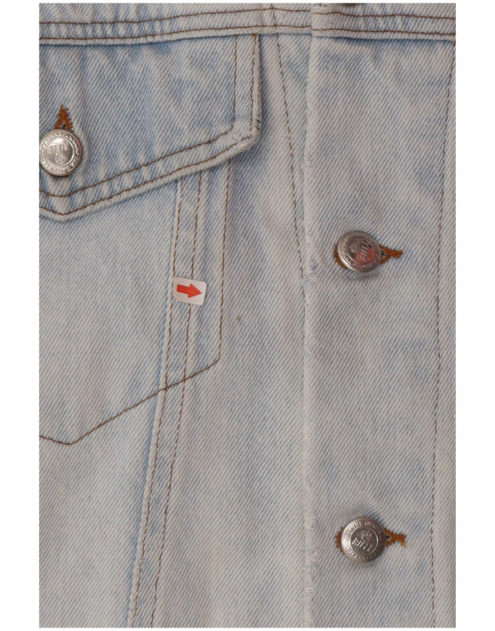 Giacca di jeans oversize da donna Rifle UK 18 XL Blu