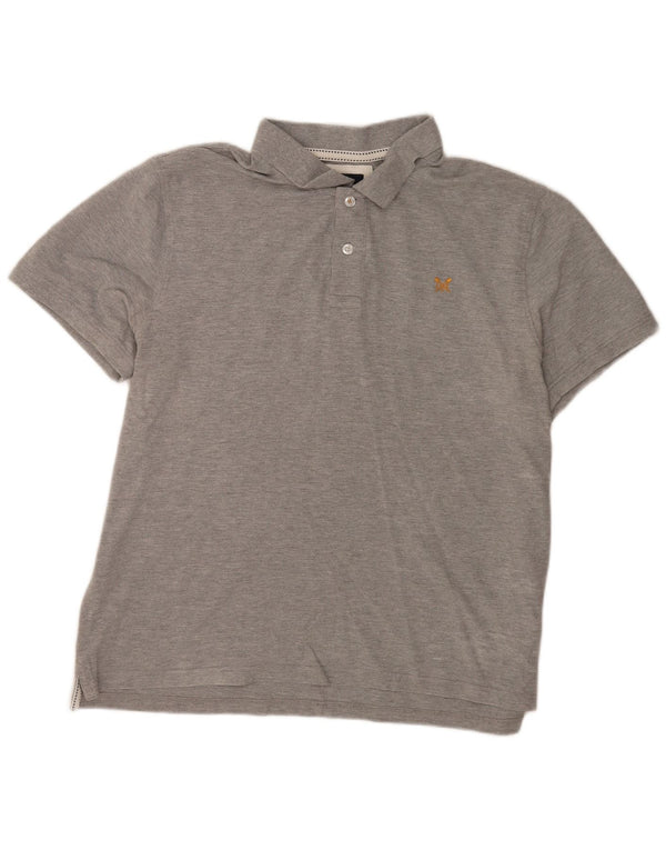 Crew Clothing Polo da uomo 2XL in cotone grigio