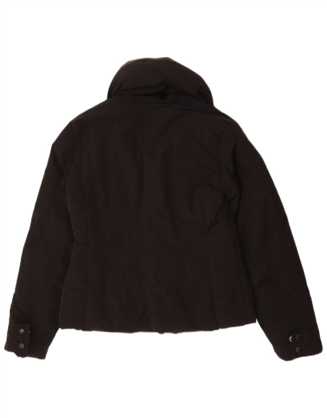 Giacca imbottita corta da donna Bomboogie UK 14 grande poliestere nero
