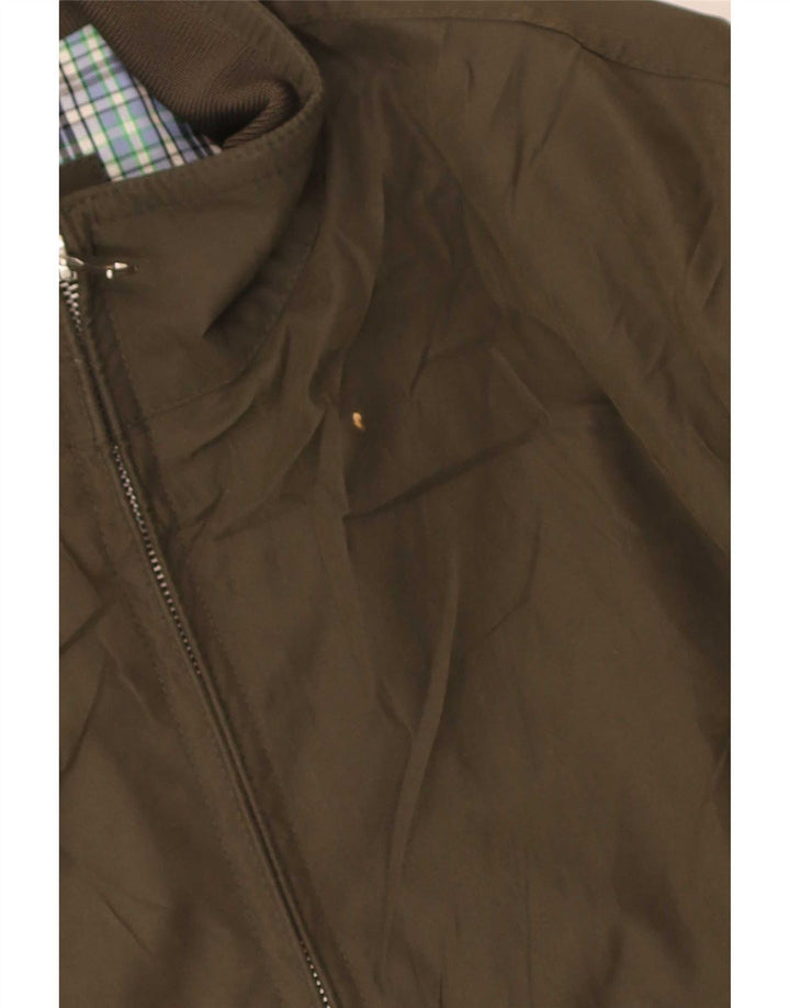 Giubbotto bomber vestibilità regolare da uomo Marks & Spencer UK 38 poliestere kaki medio