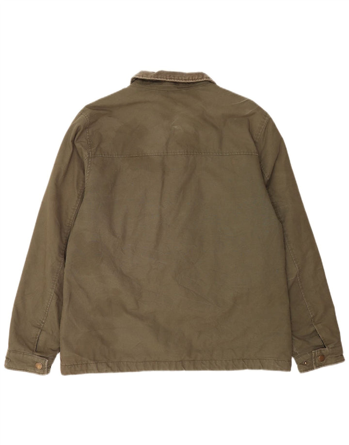 Giacca utility da uomo Lincoln UK 40 grande cotone kaki
