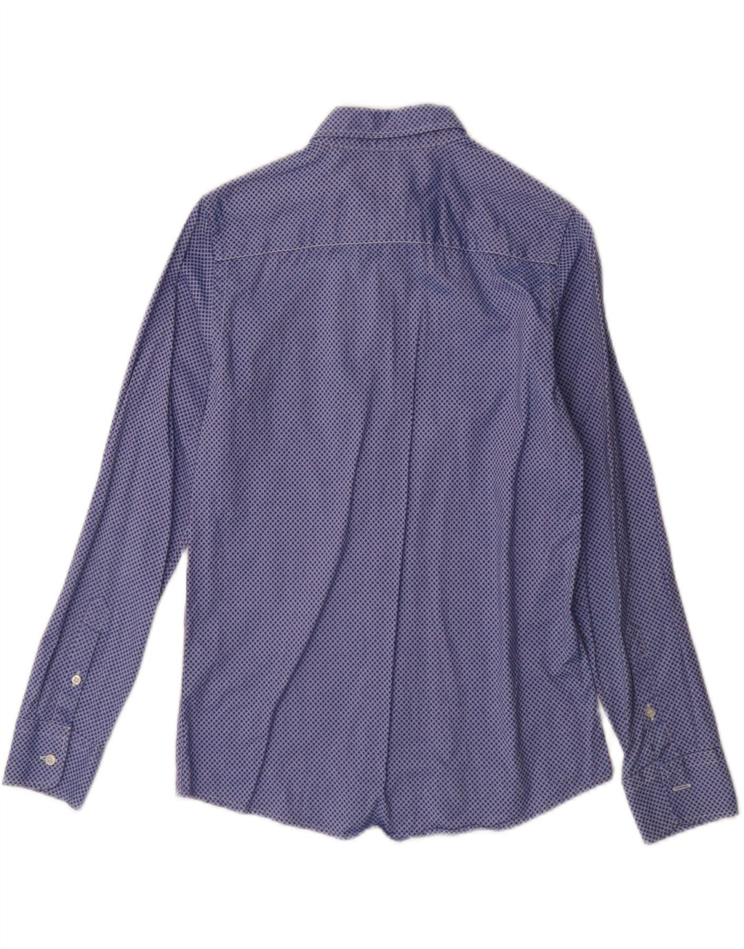 Camicia Bambino FRED PERRY 11-12 Anni Cotone Maculato Blu