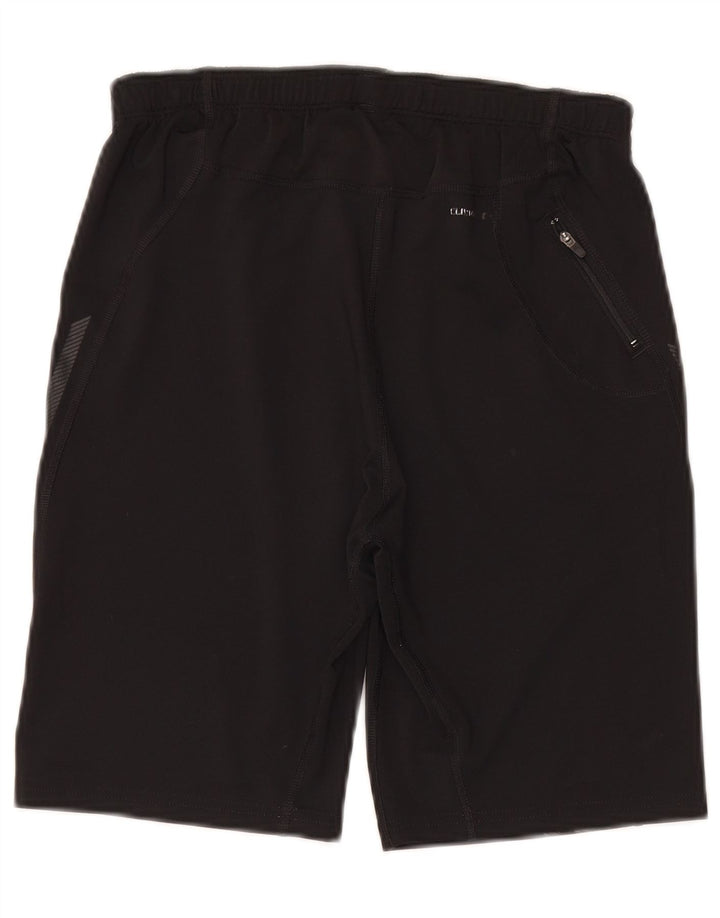 Pantaloncini sportivi Adidas Climacool da uomo grandi in poliestere nero