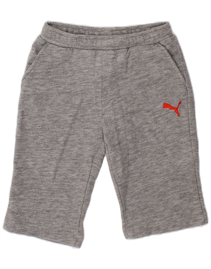 PUMA Baby Boys Tracksuit Trousers 3-6 Months Grey Cotton Vintage Puma and Second-Hand Puma from Messina Hembry 