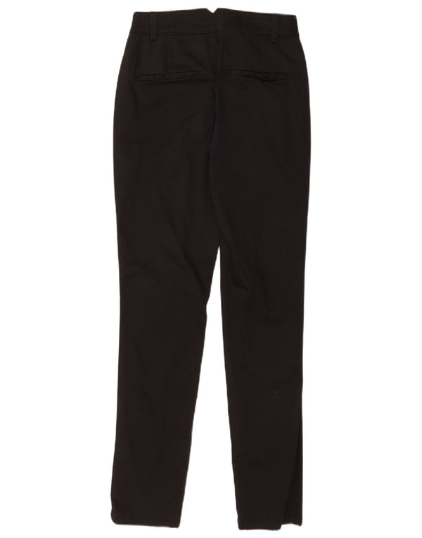 Pantaloni chino skinny da donna Massimo Dutti EU 34 2XS W24 L28 Nero