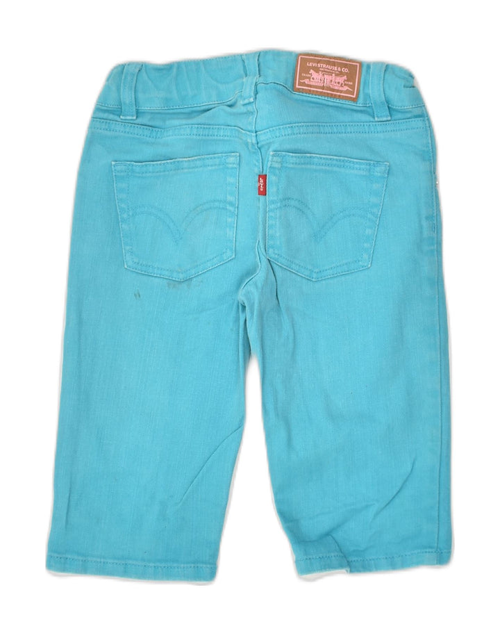 LEVI'S Girls Denim Shorts 7-8 Years W22  Blue Ramie | Vintage Levi's | Thrift | Second-Hand Levi's | Used Clothing | Messina Hembry 