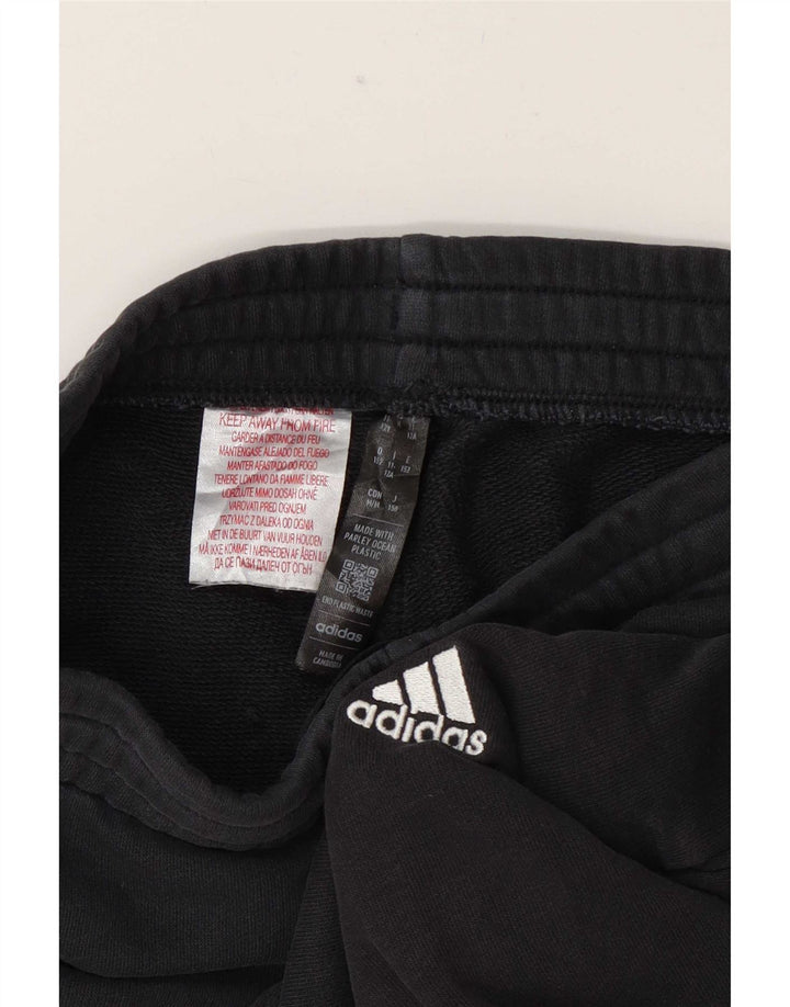 Pantaloni da tuta con grafica Adidas da ragazzo 11-12 anni neri