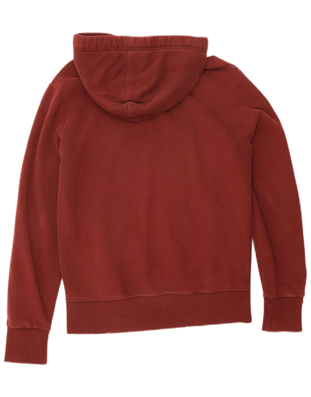 Maglione con cappuccio da uomo Superdry in cotone bordeaux medio