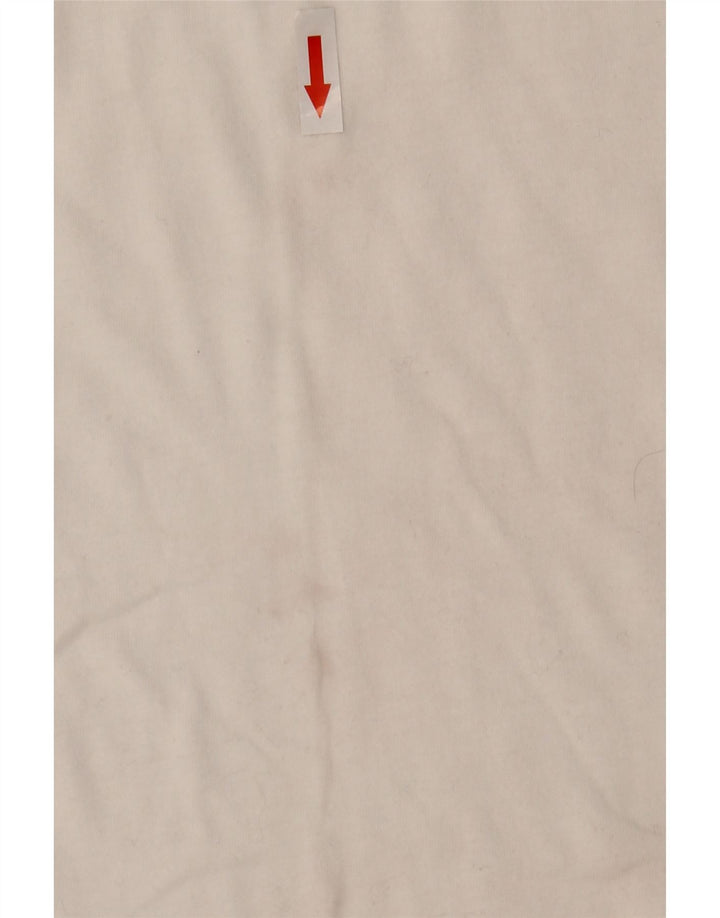 Canotta grafica da uomo Under Armour Heat Gear, cotone bianco medio
