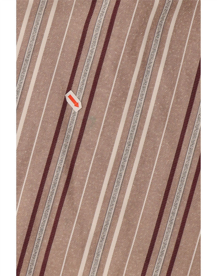 Camicia da uomo VINTAGE XL a righe grigie