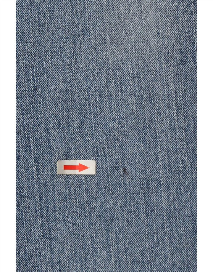 Jeans svasati da donna vintage IT 40 piccoli W27 L31 blu