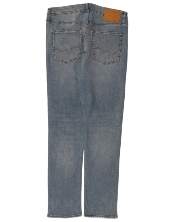 Jeans slim da uomo Jack & Jones W32 L32 cotone blu
