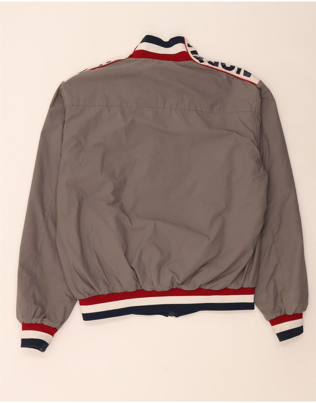 NORTH SAILS Giubbotto bomber grafico da uomo UK 42 XL Poliammide color block grigio