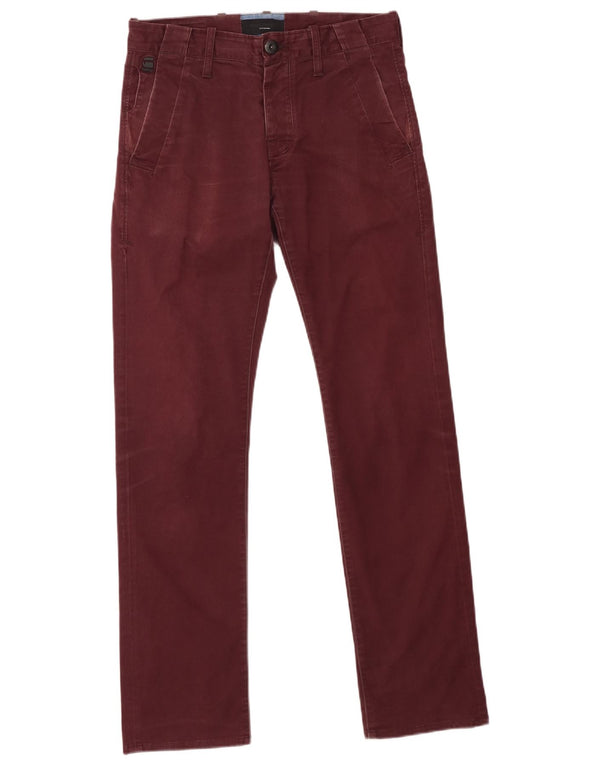 Pantaloni chino slim Bronson da uomo G-Star W29 L32 cotone marrone