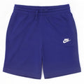 Pantaloncini sportivi Nike da bambino con vestibilità standard, 12-13 anni, grande, in poliestere blu navy