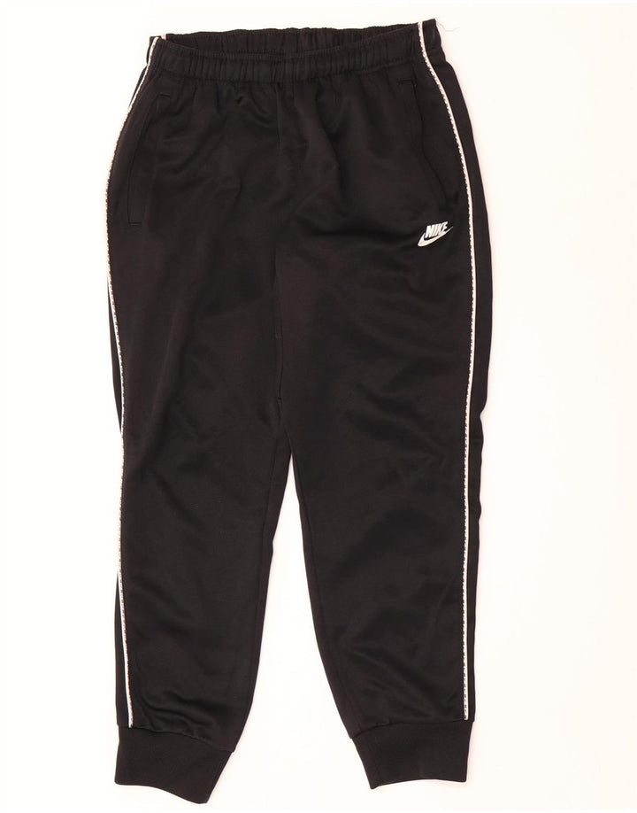 Pantaloni da tuta da uomo Nike Joggers piccoli in poliestere nero