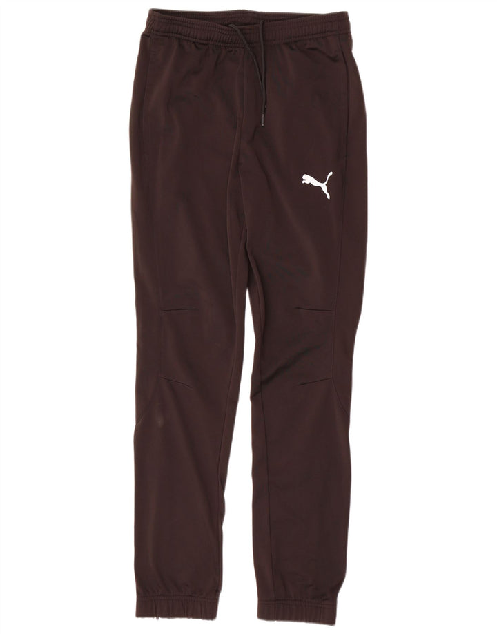 Pantaloni da tuta da uomo Puma Joggers piccoli in poliestere nero