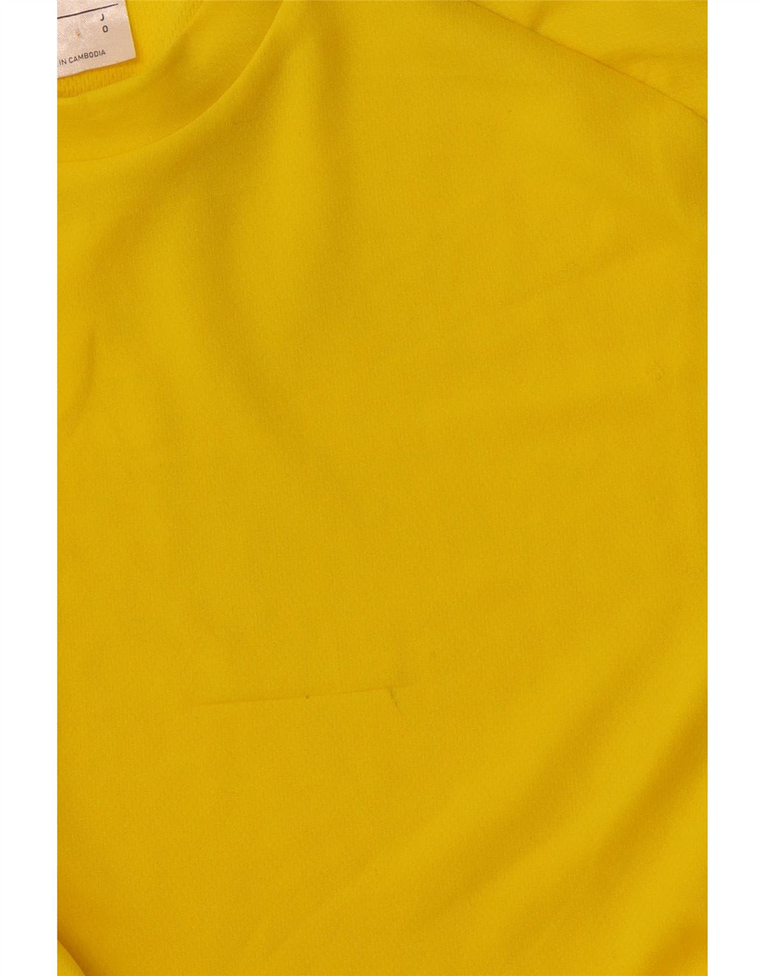 T-shirt ADIDAS da uomo Climalite Top poliestere giallo medio