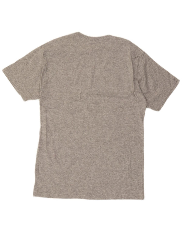 T-shirt da uomo Champion Top in cotone mélange grigio medio