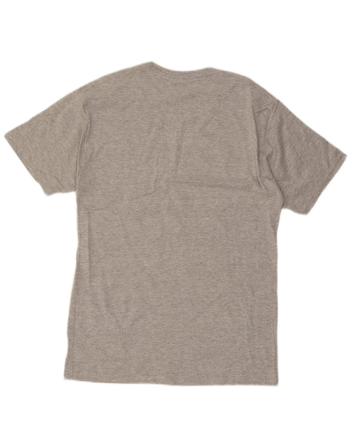 T-shirt da uomo Champion Top in cotone mélange grigio medio
