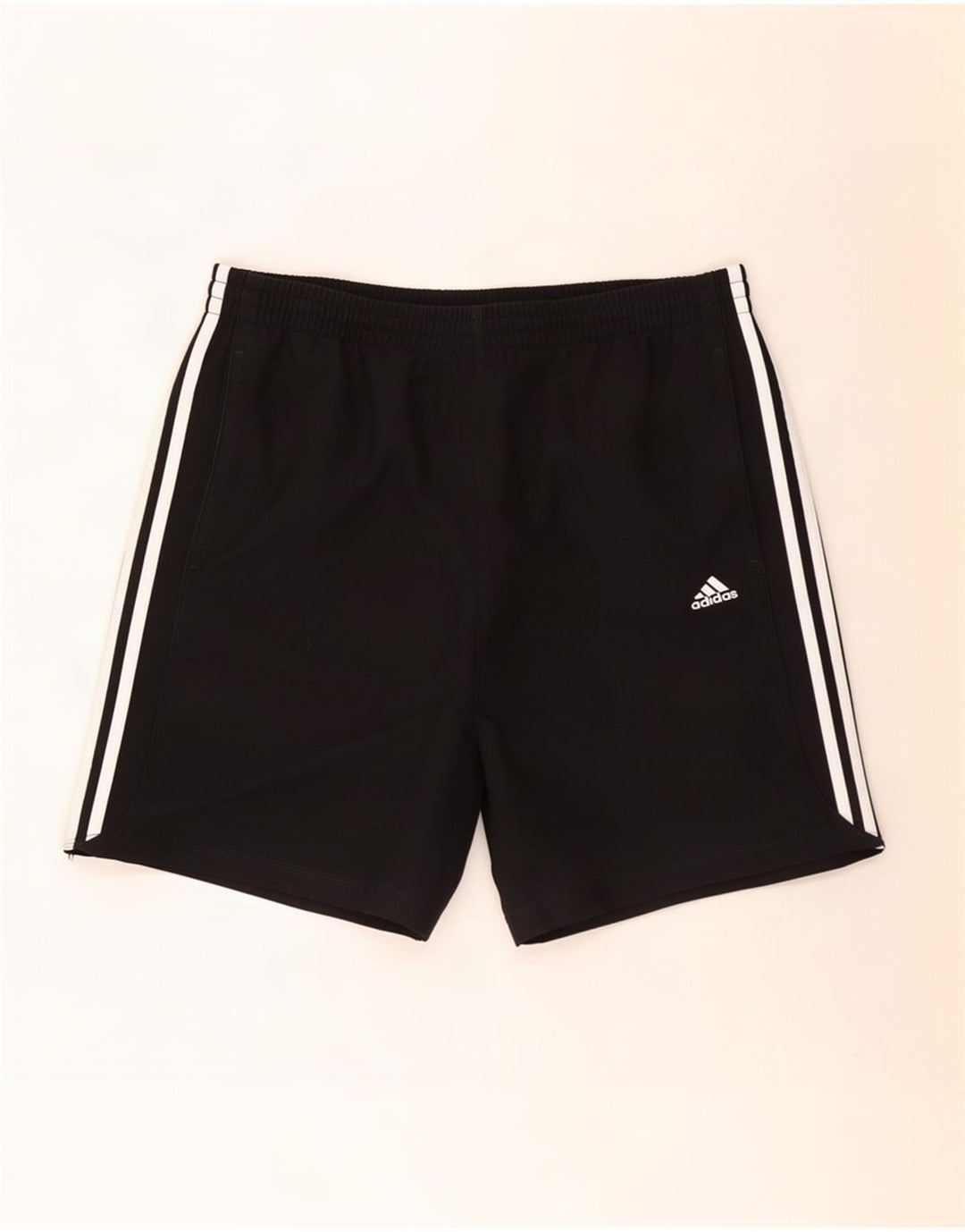 Pantaloncini sportivi Adidas Climalite da uomo grandi in poliestere nero