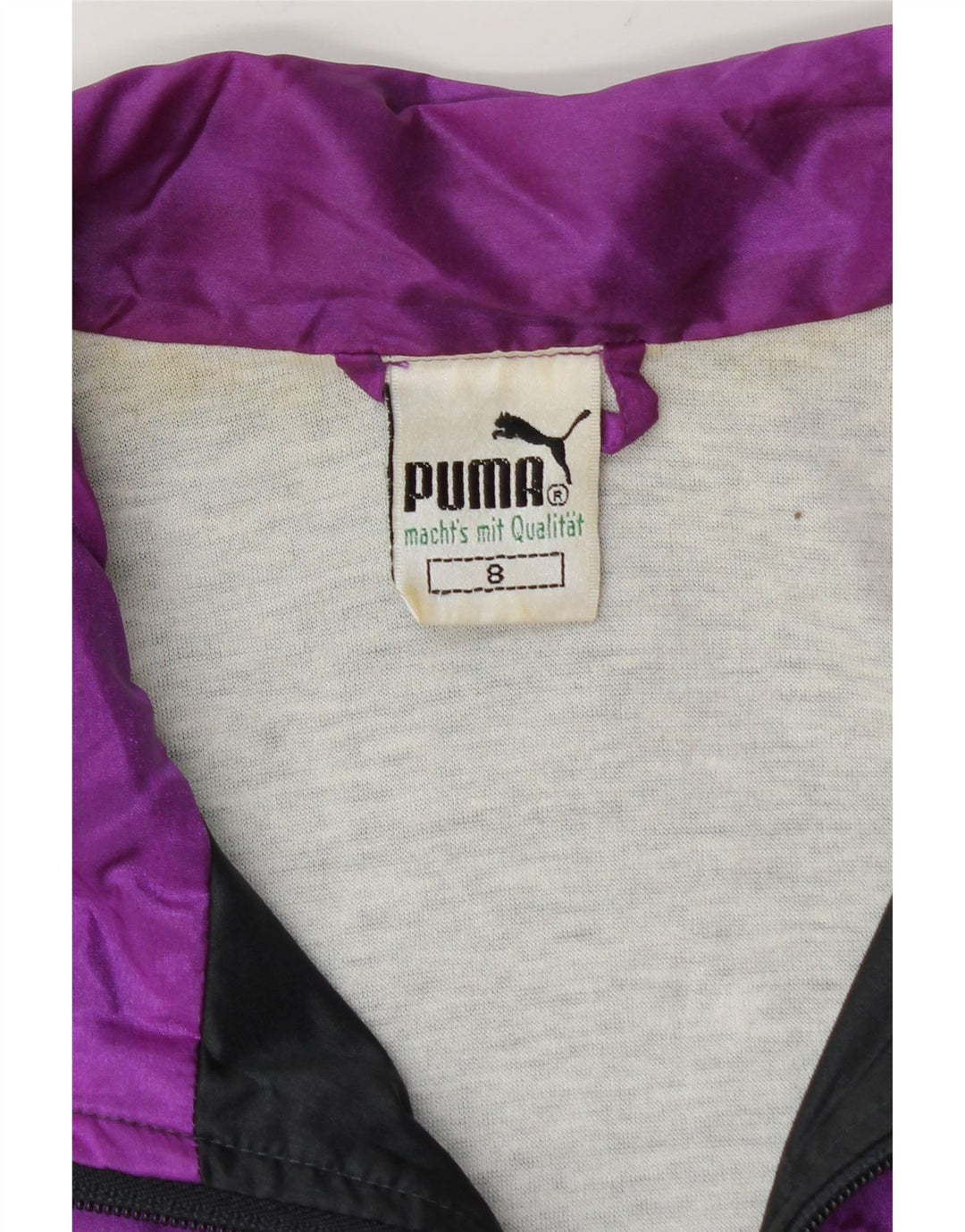 Giacca da ginnastica oversize da uomo Puma Medium Black Colourblock in poliammide