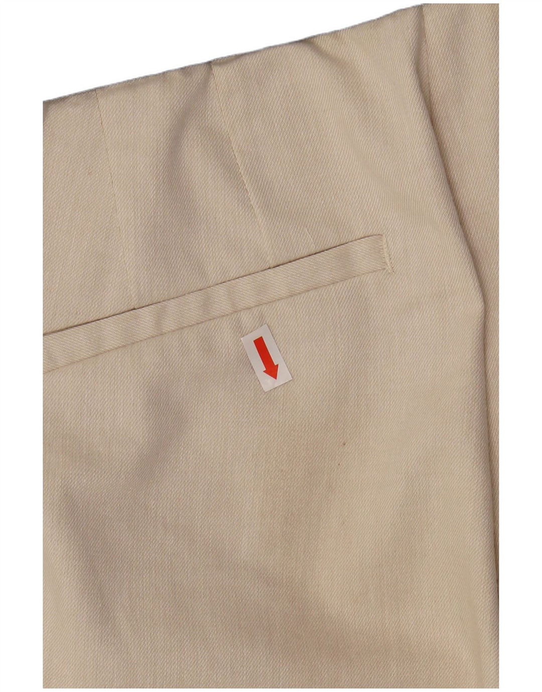 ZARA Womens Slim Chino Trousers Medium W28 L27 Beige Cotton